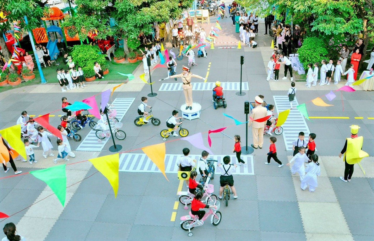 Phòng Cảnh sát giao thông: Tổ chức Ngày hội An toàn giao thông cùng bé